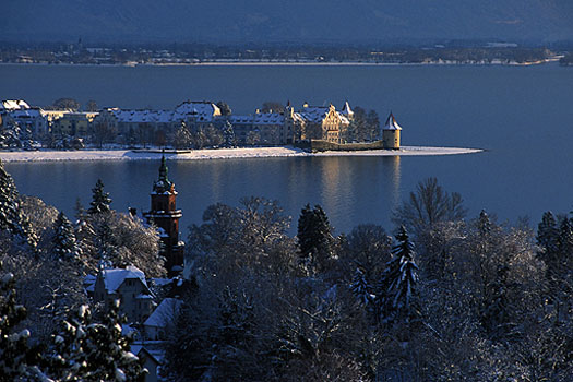 Lindau - Blick vom Hoyerberg im Winter