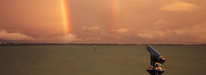 Lindau - Regenbogen überm See 2